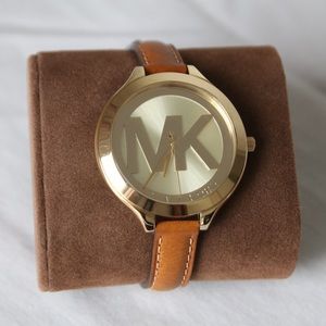 Michael Kors Slim Runway Three-Hand Watch